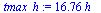 `+`(`*`(16.76261702, `*`(h_)))