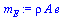 `:=`(m[E], `*`(rho, `*`(A, `*`(e))))