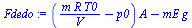 `:=`(Fdedo, `+`(`*`(`+`(`/`(`*`(m, `*`(R, `*`(T0))), `*`(V)), `-`(p0)), `*`(A)), `-`(`*`(mE, `*`(g)))))