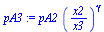 `*`(pA2, `*`(`^`(`/`(`*`(x2), `*`(x3)), gamma)))