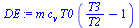 `*`(m, `*`(c[v], `*`(T0, `*`(`+`(`/`(`*`(T3), `*`(T2)), `-`(1))))))