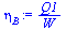 `/`(`*`(Q1), `*`(W))