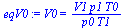 `:=`(eqV0, V0 = `/`(`*`(V1, `*`(p1, `*`(T0))), `*`(p0, `*`(T1))))