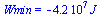 Wmin = `+`(`-`(`*`(0.42e8, `*`(J_))))