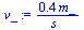 `:=`(v_, `+`(`/`(`*`(.3543864240, `*`(m_)), `*`(s_))))