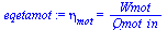 `:=`(eqetamot, eta[mot] = `/`(`*`(Wmot), `*`(Qmot_in)))