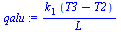 `:=`(qalu, `/`(`*`(k[1], `*`(`+`(T3, `-`(T2)))), `*`(L)))