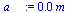 `:=`(a__, `+`(`*`(0.1226470839e-3, `*`(m_))))