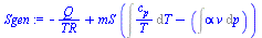 `+`(`-`(`/`(`*`(Q), `*`(TR))), `*`(mS, `*`(`+`(Int(`/`(`*`(c[p]), `*`(T)), T), `-`(Int(`*`(alpha, `*`(v)), p))))))