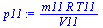 `:=`(p11, `/`(`*`(m11, `*`(R, `*`(T11))), `*`(V11)))
