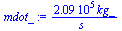 `+`(`/`(`*`(208550.66992237635453, `*`(kg_)), `*`(s_)))