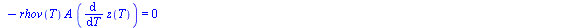 `:=`(eq1, `+`(`*`(diff(rhol(T), T), `*`(A, `*`(z(T)))), `*`(rhol(T), `*`(A, `*`(diff(z(T), T)))), `*`(diff(rhov(T), T), `*`(A, `*`(`+`(L, `-`(z(T)))))), `-`(`*`(rhov(T), `*`(A, `*`(diff(z(T), T)))))) ...
