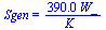 Sgen = `+`(`/`(`*`(0.39e3, `*`(W_)), `*`(K_)))