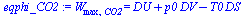 W[max, CO2] = `+`(DU, `*`(p0, `*`(DV)), `-`(`*`(T0, `*`(DS))))