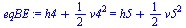 `+`(h4, `*`(`/`(1, 2), `*`(`^`(v4, 2)))) = `+`(h5, `*`(`/`(1, 2), `*`(`^`(v5, 2))))