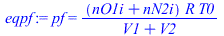 pf = `/`(`*`(`+`(nO1i, nN2i), `*`(R, `*`(T0))), `*`(`+`(V1, V2)))