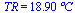 TR = `+`(`*`(18.9017272, `*`(�C)))