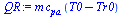 `*`(m, `*`(c[pa], `*`(`+`(T0, `-`(Tr0)))))