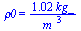 rho0 = `+`(`/`(`*`(1.024476830, `*`(kg_)), `*`(`^`(m_, 3))))