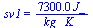 sv1 = `+`(`/`(`*`(0.73e4, `*`(J_)), `*`(kg_, `*`(K_))))
