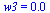 w3 = 0.19e-1