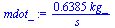 `+`(`/`(`*`(.63849393635518862852, `*`(kg_)), `*`(s_)))