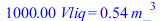`+`(`*`(0.1e4, `*`(Vliq))) = `+`(`*`(.5407466356, `*`(`^`(m_, 3))))