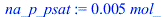 `+`(`*`(0.4759197375e-2, `*`(mol_)))