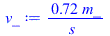 `+`(`/`(`*`(.7243077715, `*`(m_)), `*`(s_)))