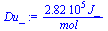 `+`(`/`(`*`(0.282e6, `*`(J_)), `*`(mol_)))