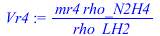 `/`(`*`(mr4, `*`(rho_N2H4)), `*`(rho_LH2))