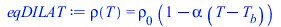 rho(T) = `*`(rho[0], `*`(`+`(1, `-`(`*`(alpha, `*`(`+`(T, `-`(T[b]))))))))