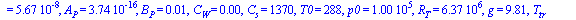 Dt = 625.79166666666666667, Dx = 0.50000000000000000000e-1, Fo = .25000000000000000000, L = .5, T0 = 300, E = 500, h = 10, T[f] = 0., rho = 2300., c = 653., k = 1.5, alpha = .6, epsilon_ = .8, c[o] = ...