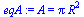 A = `*`(Pi, `*`(`^`(R, 2)))