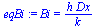 Bi = `/`(`*`(h, `*`(Dx)), `*`(k))
