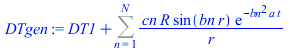`+`(DT1, Sum(`/`(`*`(cn, `*`(R, `*`(sin(`*`(bn, `*`(r))), `*`(exp(`+`(`-`(`*`(`^`(bn, 2), `*`(a, `*`(t)))))))))), `*`(r)), n = 1 .. N))