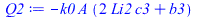 `+`(`-`(`*`(k0, `*`(A, `*`(`+`(`*`(2, `*`(Li2, `*`(c3))), b3))))))
