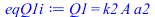 Q1 = `*`(k2, `*`(A, `*`(a2)))