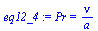 Pr = `/`(`*`(nu), `*`(a))