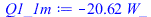 `+`(`-`(`*`(20.62430906, `*`(W_))))