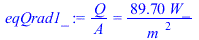 `/`(`*`(Q), `*`(A)) = `+`(`/`(`*`(89.70219316, `*`(W_)), `*`(`^`(m_, 2))))