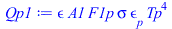 `*`(epsilon, `*`(A1, `*`(F1p, `*`(sigma, `*`(epsilon[p], `*`(`^`(Tp, 4)))))))