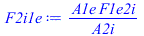 `/`(`*`(A1e, `*`(F1e2i)), `*`(A2i))