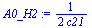 `+`(`/`(`*`(`/`(1, 2)), `*`(c21)))