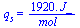 q[s] = `+`(`/`(`*`(0.192e4, `*`(J_)), `*`(mol_)))