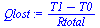 `/`(`*`(`+`(T1, `-`(T0))), `*`(Rtotal))