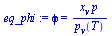 phi = `/`(`*`(x[v], `*`(p)), `*`(p[v](T)))