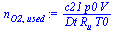 `/`(`*`(c21, `*`(p0, `*`(V))), `*`(Dt, `*`(R[u], `*`(T0))))