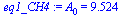 A[0] = 9.524