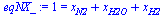 1 = `+`(x[N2], x[H2O], x[H2])